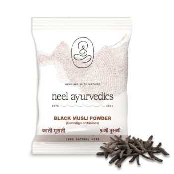 Neel Ayurvedics Schwarzes Musli-Pulver | Kali Musli Churna