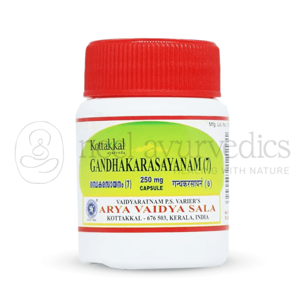 Kottakkal Arya Vaidya Sala Gandhakarasayanam 7 250 mg Capsule