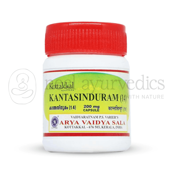 Kottakkal Arya Vaidya Sala Kantasinduram 14 200 mg Capsule