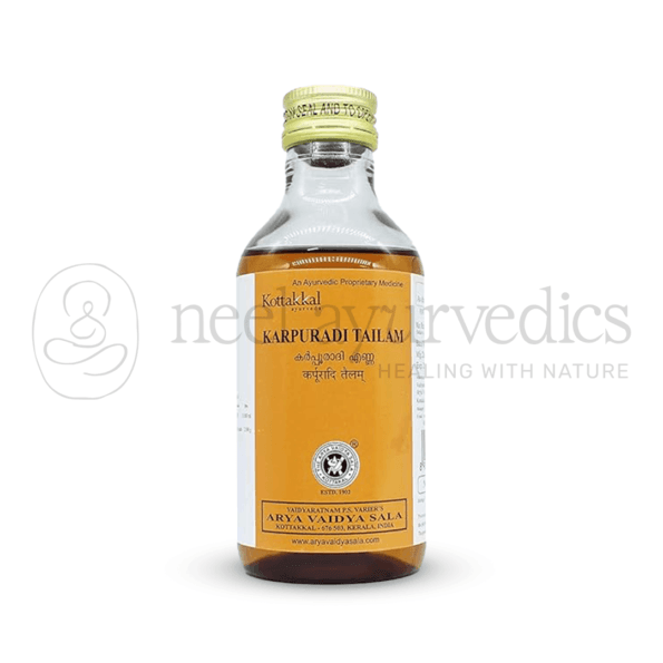 Kottakkal Arya Vaidya Sala Karpuradi Tailam