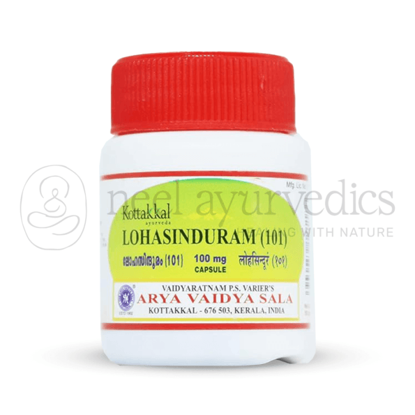 Kottakkal Arya Vaidya Sala Lohasinduram 101 100 Mg Capsule