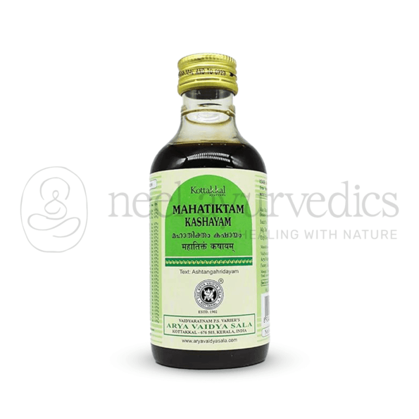 Kottakkal Arya Vaidya Sala Mahatiktam Kashayam – 200 ML