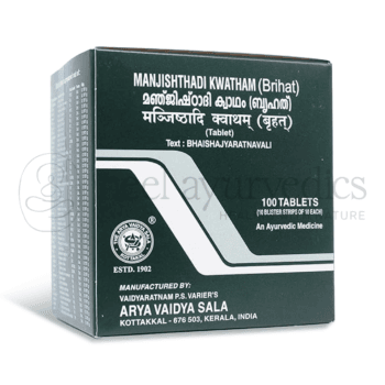 Kottakkal Arya Vaidya Sala Manjishthadi Kwatham (Brihat) – 100 Tablette