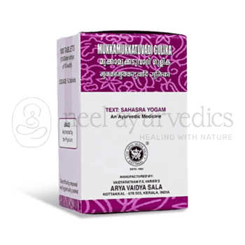Kottakkal Arya Vaidya Sala Mukkamukkatuvadi Gulika – 100 Tab
