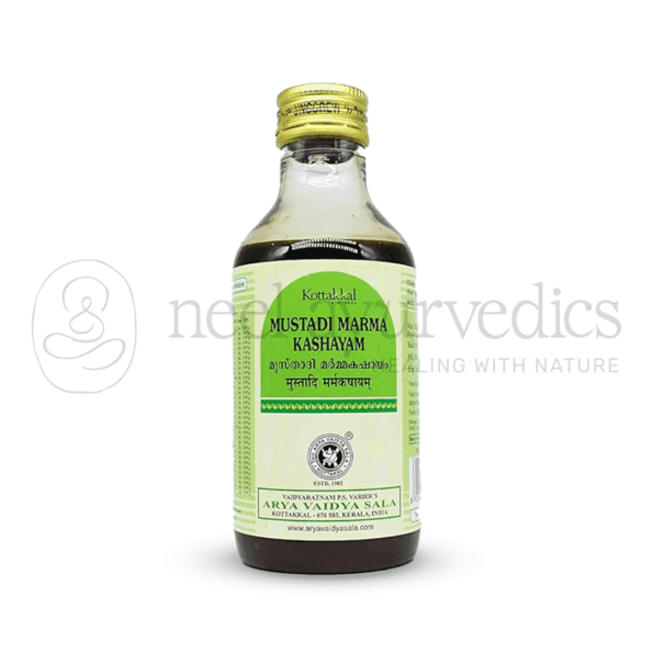 Kottakkal Arya Vaidya Sala Mustadi Marma Kashayam – 200 ML