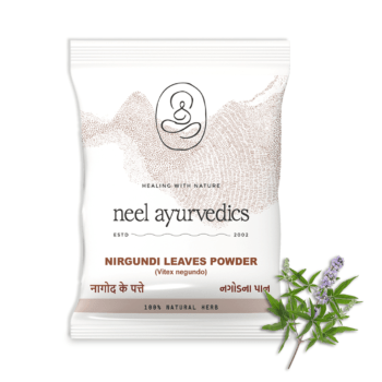 Neel Ayurvedics Nirgundi-Blätter pulver | Nagod Pan Churna | Nepalo Churna