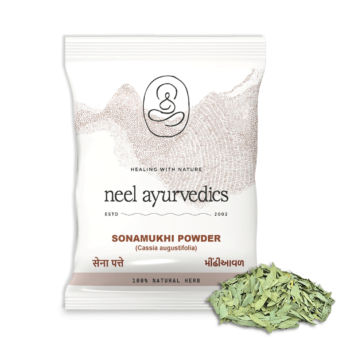 Neel Ayurvedics Sonamukhi Pulver | Senna-Blätter-Pulver | Mindhiaval-Pulver | Cassia augustifolia