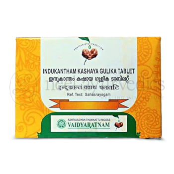 Vaidyaratnam Indukantham Kashaya Gulika Tabletten – 100 Tab