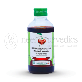 Vaidyaratnam Nimbadi Kashayam – 200 Ml
