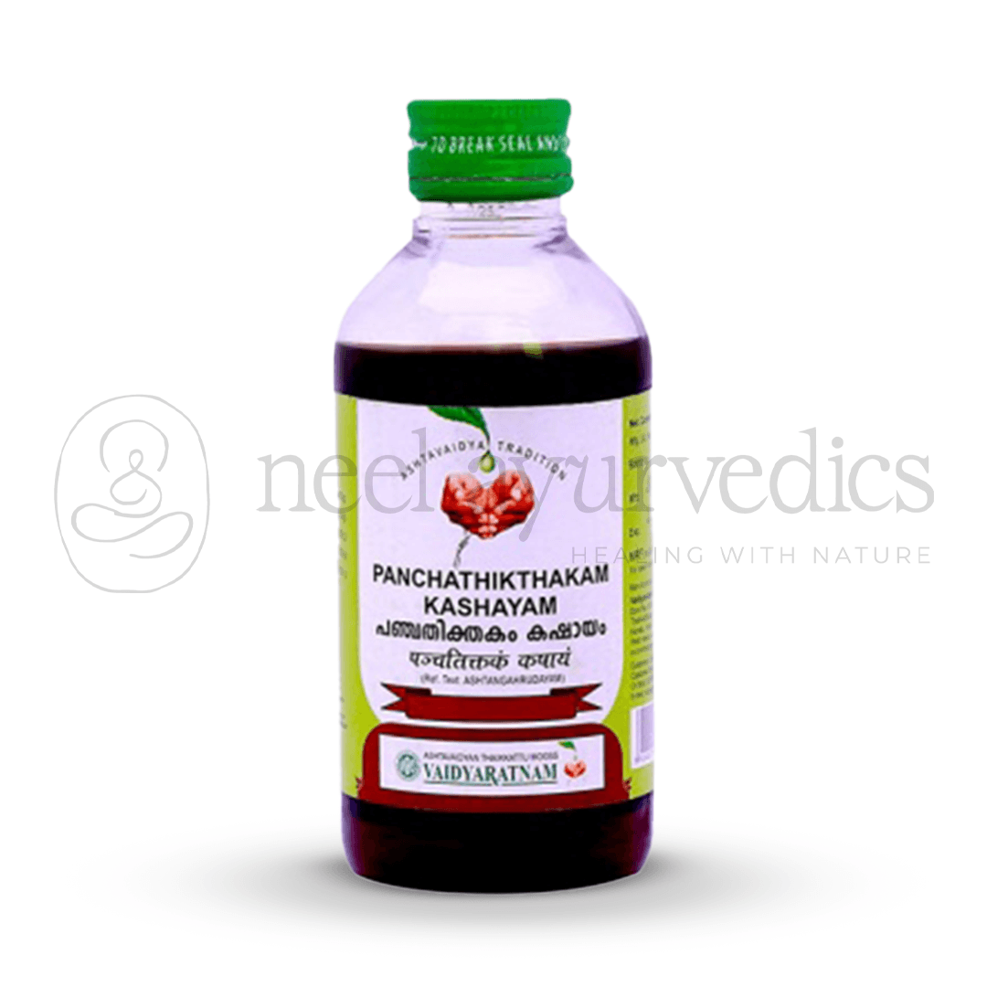 Vaidyaratnam Panchthikthakam Kashayam – 200 ml