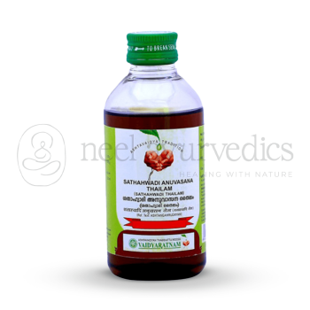 Vaidyaratnam Sathahwadi Anuvasana Thailam – 200 Ml