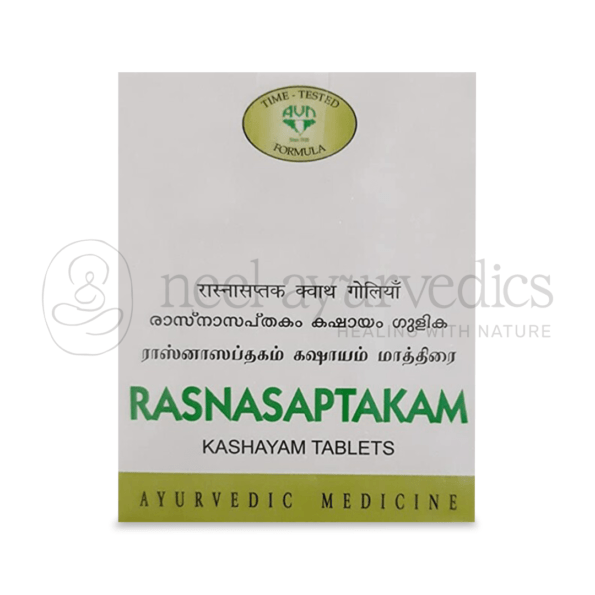 Avn Ayurveda Rasnasaptakam Kashayam Tablette – 100 Tab