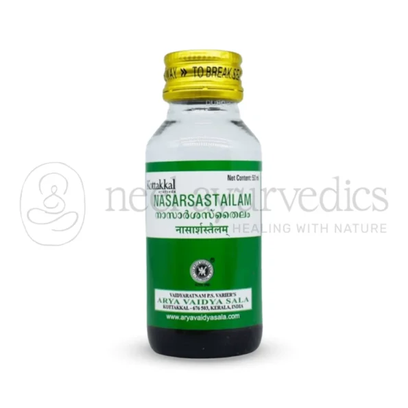 Kottakkal Arya Vaidya Sala Nasarsastailam – 50 ML 800x800 m