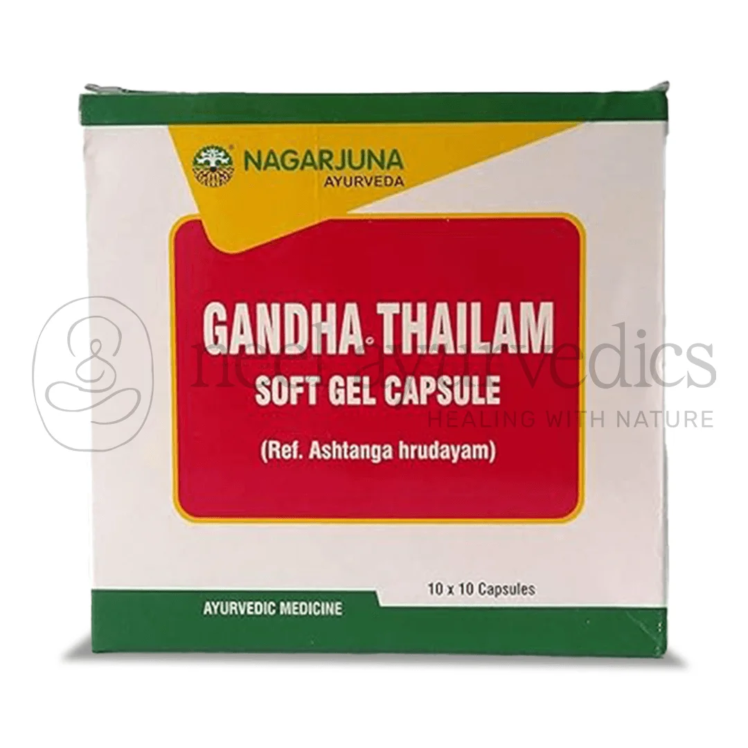 Nagarjuna Kerala Gandha Thailam Soft Gel Capsule – 100 Cap