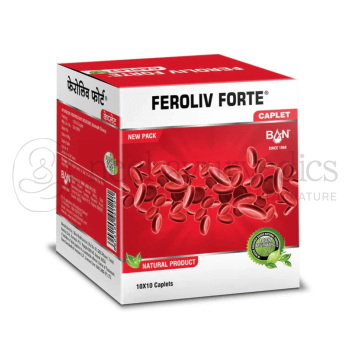 Ban Labs Feroliv Forte Caplet - 100 Kapseln