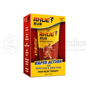 Ban Labs Rhue Rub - 50 Gm| Wirksames Schmerzmittel