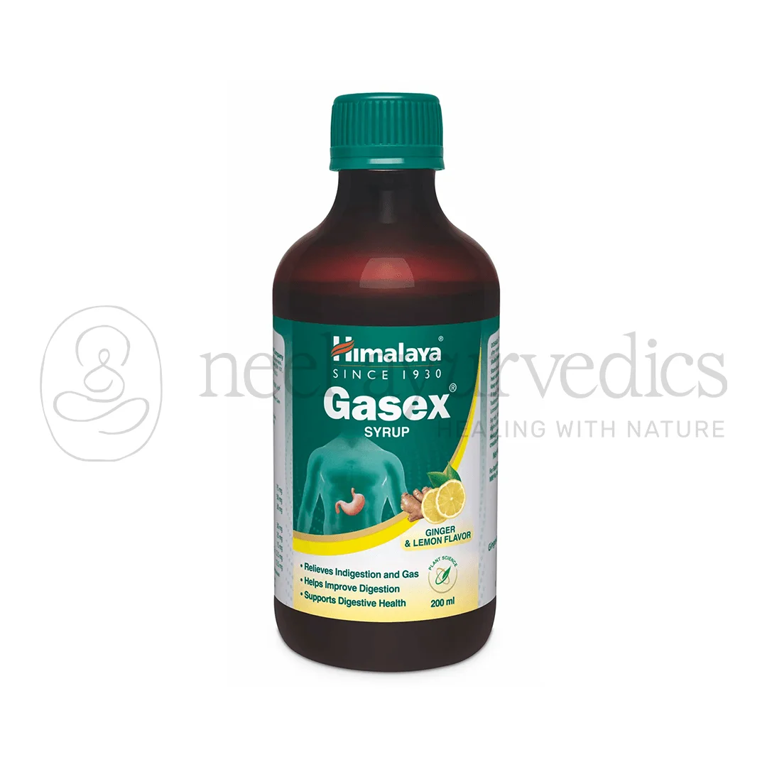 Himalaya Gasex Ginger Lemon Syrup – 200 Ml