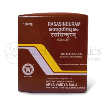 Kottakkal Arya Vaidya Sala Rasasinduram Kapsel - 100 Kapseln