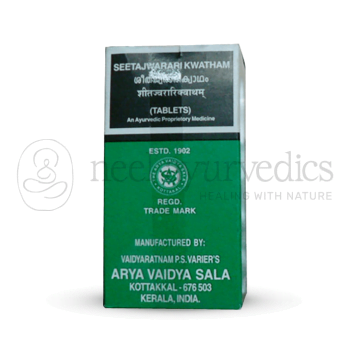 Kottakkal Arya Vaidya Sala Seetajwararikwatham - Tablette - 100 Tabletten