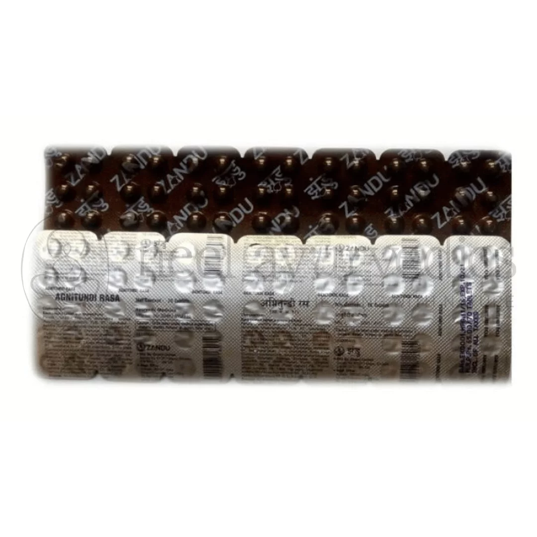 Zandu Agnitundi Rasa – 80 Tab 1