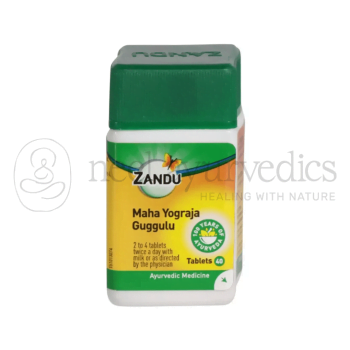 Zandu Maha Yograj Guggulu - 40 Tabletten | Bei Arthritis & Gelenkschmerzen