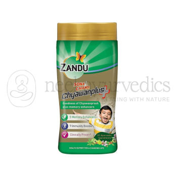 Zandu Sona chandi Chyawanplus - 900 g | Verbessert das Gedächtnis | Bei Husten und Erkältung