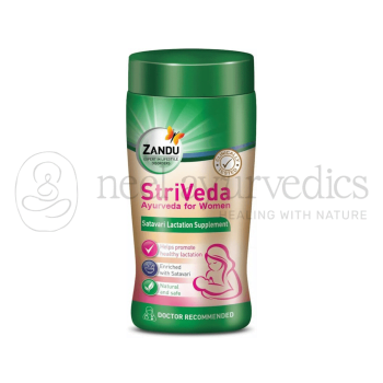 Zandu Striveda Satavari Laktationsergänzung - 210 g | Für Mütter nach der Geburt