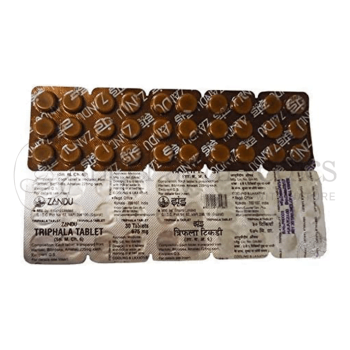 Zandu Triphala Tablette - 30 Tabletten | Für die Verdauung