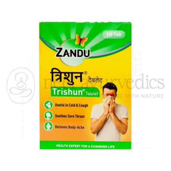 Zandu Trishun Tablette - 30 Tabletten | Am besten für Kälte