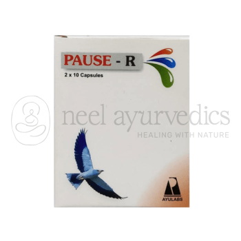Ayulabs Pause-R Kapsel - 20 Kapseln | Zur Harmonisierung und Regulierung von Menstruationszyklen