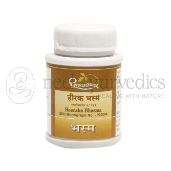 Dhootpapeshwar Hiraka Bhasma - 100 MG