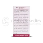 Kerala Ayurveda Lumbagest Capsules – 100 Cap