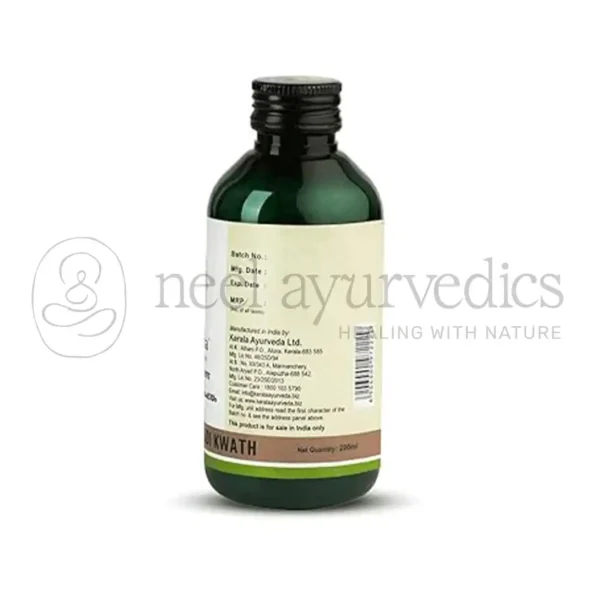 Kerala Ayurveda Mahamanjishtadi Kwath – 200 ml2