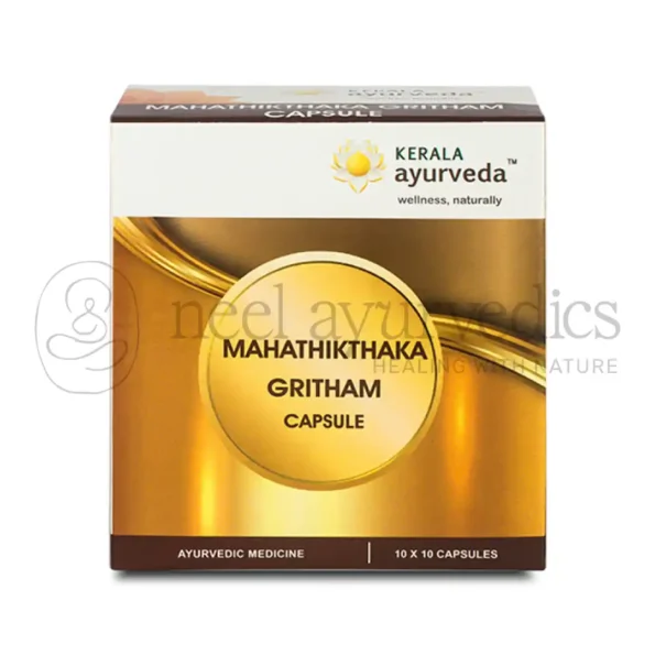 Kerala Ayurveda Mahathikthaka Ghritham Capsule – 100 Cap