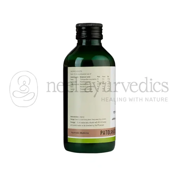 Kerala Ayurveda Patolakadukurohinyadi Kwath – 200 ml1