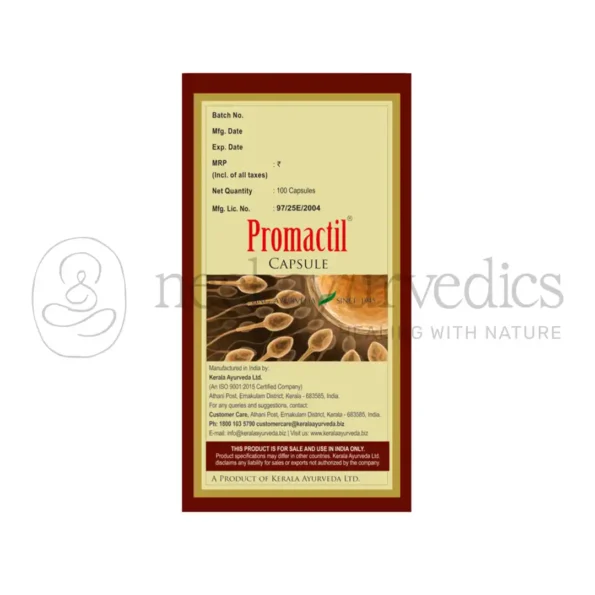 Kerala Ayurveda Promactil Capsule – 100 Caps1
