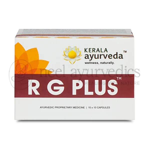 Kerala Ayurveda RG-Plus Capsule – 100 Cap