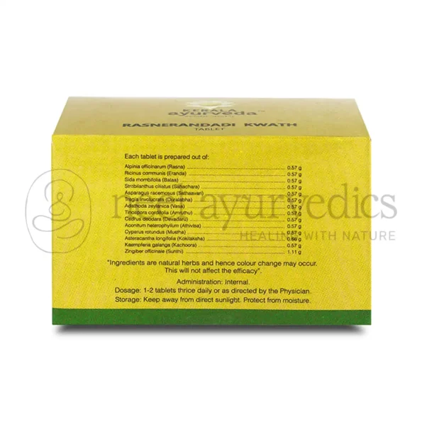 Kerala Ayurveda Rasnerandadi Kwath Tablet – 100 Tab1