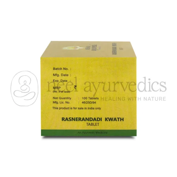 Kerala Ayurveda Rasnerandadi Kwath Tablet – 100 Tab2