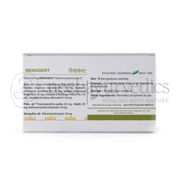Kerala Ayurveda Renogest Tablet – 100 Tab1