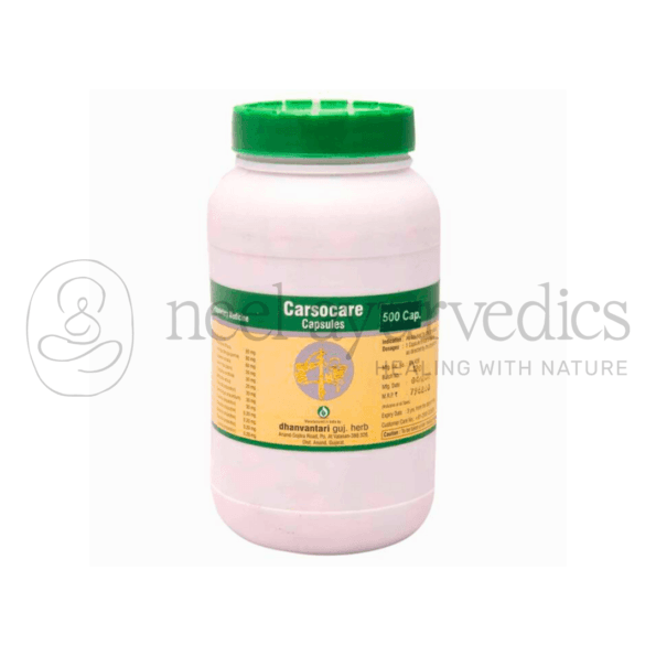 Dhanvantari Carsocare Capsule - 500 cap