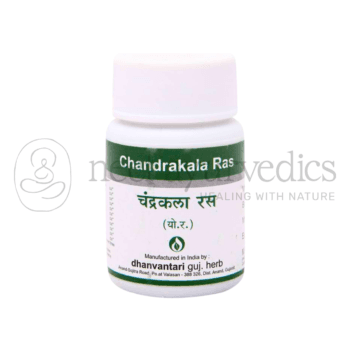 Dhanvantari Chandrakala Ras Tablets Grams -60 tab