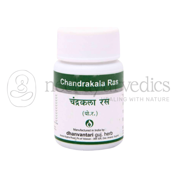Dhanvantari Chandrakala Ras Tablets Grams -60 tab