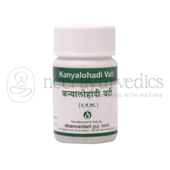 Dhanvantari Kanyalohadi Vati Tablet Grams