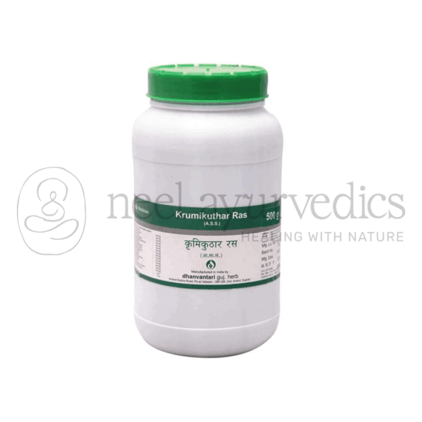 Dhanvantari Krumikuthar Ras Tablets Grams - 500 GM