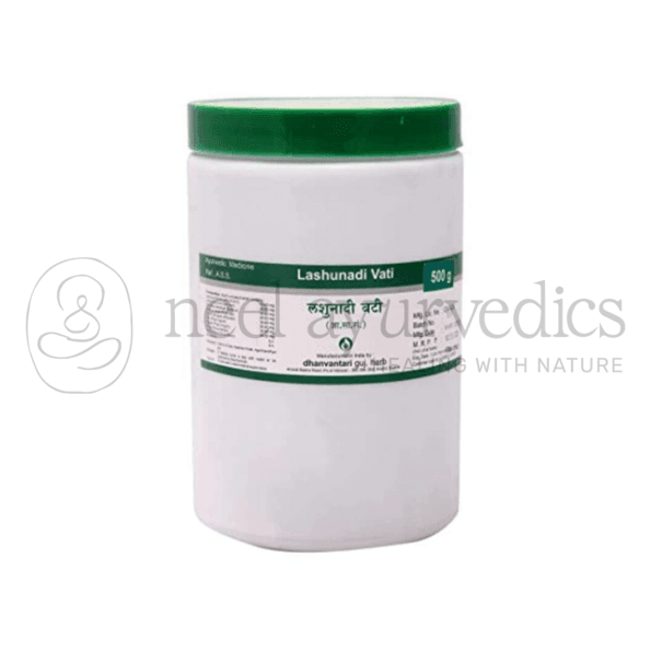 Dhanvantari Lasunadi Vati Tablets Grams - 500 GM