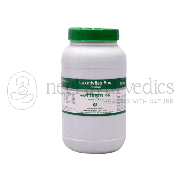 Dhanvantari Laxmivilas Ras (Naradiya) Tablets Grams - 500 GM