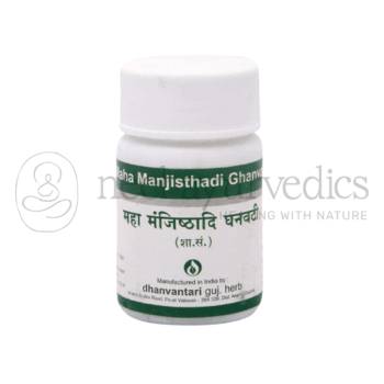 Dhanvantari Maha Manjisthadi Ghanvati Tablets Grams
