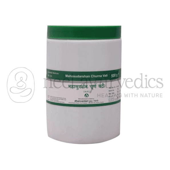 Dhanvantari Maha Sudarshan Churna Vati Tablets Grams - 500 GM