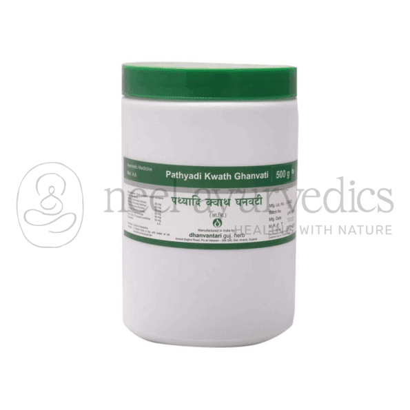 Dhanvantari Pathyadi Kwath Ghanvati Tablets Grams - 500 GM